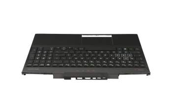 DZC46G3DTA Original HP Tastatur inkl. Topcase DE (deutsch) schwarz/schwarz mit Backlight