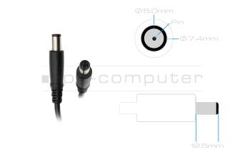 Dell Inspiron 15R (5525) Original Netzteil 65,0 Watt slime Bauform