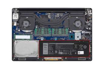 Dell XPS 15 (9560) Original Akku 56Wh