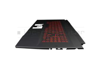 E2P-7L1C213-TA2-IM Original MSI Tastatur inkl. Topcase DE (deutsch) schwarz/schwarz mit Backlight