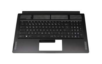 E2P-7M11111-TA2-1 Original MSI Tastatur inkl. Topcase DE (deutsch) schwarz/schwarz mit Backlight