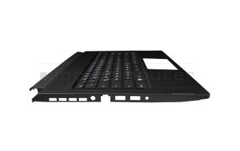 E2P-7M11111-TA2-1 Original MSI Tastatur inkl. Topcase DE (deutsch) schwarz/schwarz mit Backlight