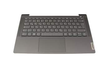 ET2UZ000100 Original Lenovo Tastatur inkl. Topcase DE (deutsch) dunkelgrau/grau mit Backlight