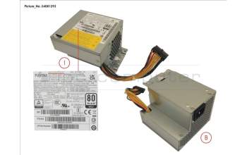 Fujitsu FPCPS028GK PSU 250W GOLD