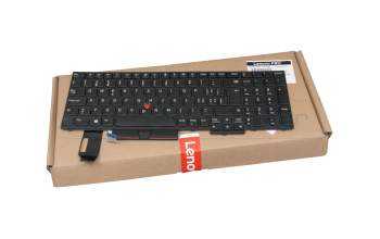 FU53722 Original Lenovo Tastatur CH (schweiz) schwarz mit Mouse-Stick