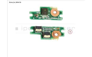 Fujitsu FUJ:CP710450-XX SUB BOARD, MIC L