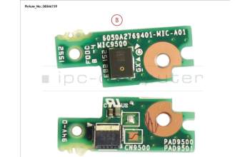 Fujitsu FUJ:CP710451-XX SUB BOARD, MIC R