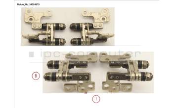 Fujitsu FUJ:CP731543-XX HINGE SET LEFT/RIGHT