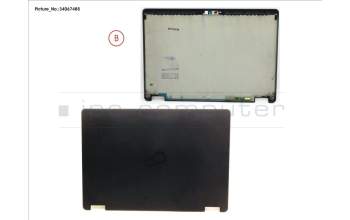 Fujitsu FUJ:CP751095-XX LCD BACK COVER ASSY (FOR FHD)