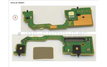 Fujitsu FUJ:CP752547-XX SUB BOARD, MICRO