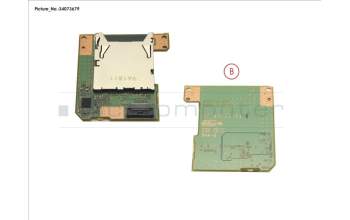 Fujitsu FUJ:CP775870-XX SUB BOARD, SD CARD READER