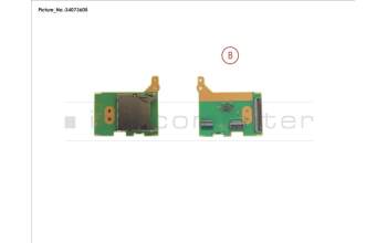 Fujitsu FUJ:CP776284-XX SUB BOARD, SD CARD READER