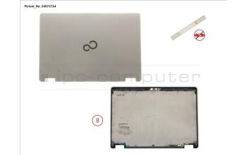 Fujitsu FUJ:CP776368-XX LCD BACK COVER ASSY (FOR FHD,W/CAM)