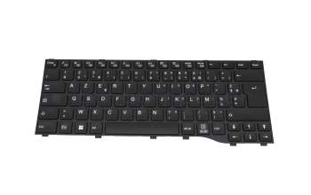 Fujitsu LifeBook U7411 Original Tastatur FR (französisch) schwarz