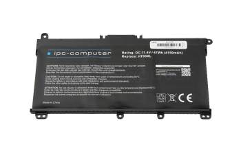 HP 15s-fq4000 Replacement Akku 47Wh