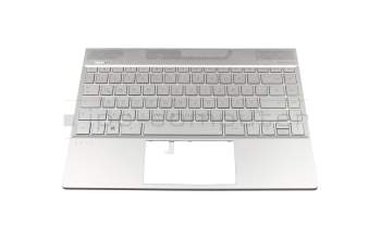 HP Envy 13-ah0100 Original Tastatur inkl. Topcase DE (deutsch) silber/silber mit Backlight