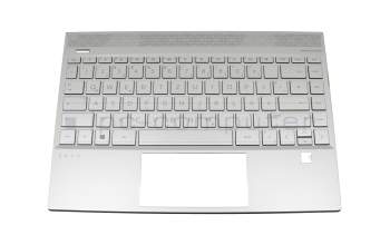 HP Envy 13-aq0900 Original Tastatur inkl. Topcase DE (deutsch) silber/silber mit Backlight