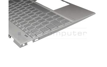 HP Envy 13-aq0900 Original Tastatur inkl. Topcase DE (deutsch) silber/silber mit Backlight