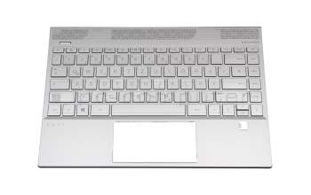 HP Envy 13-aq1400 Original Tastatur inkl. Topcase DE (deutsch) silber/schwarz