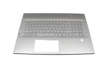 HP Envy 17-ce1000 Original Tastatur inkl. Topcase DE (deutsch) silber/silber mit Backlight