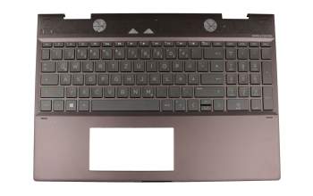 HP Envy x360 15-cn1000 Original Tastatur inkl. Topcase DE (deutsch) schwarz/schwarz mit Backlight