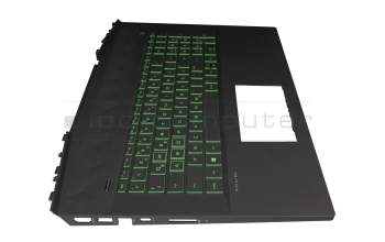 HP Pavilion Gaming 17-cd0000 Original Tastatur inkl. Topcase DE (deutsch) schwarz/schwarz mit Backlight