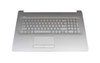 HPM17K53D06930 Original HP Tastatur inkl. Topcase DE (deutsch) silber/silber