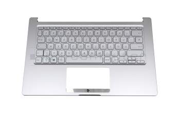 HQ21012513000 Original Asus Tastatur inkl. Topcase DE (deutsch) silber/silber mit Backlight