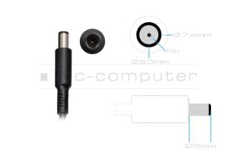 HSTNN-CA17 Original HP Netzteil 45,0 Watt mit Adapterkabel