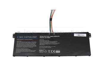 IPC-Computer Akku AC14B8K (15,2V / 3600mAh) kompatibel zu Acer AC14B8K mit 55Wh