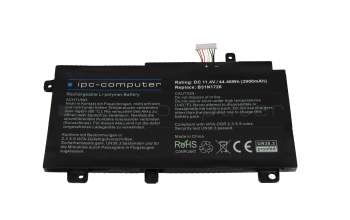 IPC-Computer Akku kompatibel zu Asus 0B200-02910000 mit 44Wh