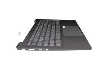 KT0119C3MK01GR00 Original Lenovo Tastatur inkl. Topcase DE (deutsch) grau/grau mit Backlight