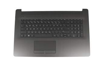 L20192-041 Original HP Tastatur inkl. Topcase DE (deutsch) schwarz/schwarz (DVD, Optik \"gebürstet\")