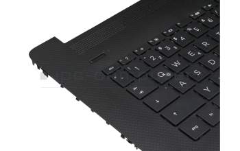 L20193-041 Original HP Tastatur inkl. Topcase DE (deutsch) schwarz/schwarz (DVD) (Optik: Grobmuster)