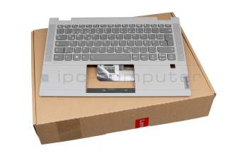 LC550-14 Original Lenovo Tastatur inkl. Topcase DE (deutsch) dunkelgrau/grau mit Backlight