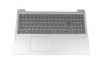 LCM16K36D0J686 Original Lenovo Tastatur inkl. Topcase DE (deutsch) grau/silber mit Backlight