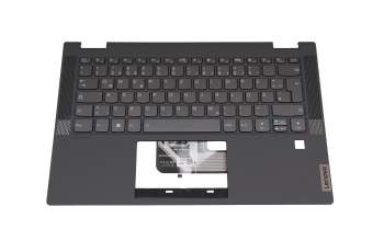 LCM19J16D0J686 Original Lenovo Tastatur inkl. Topcase DE (deutsch) grau/grau mit Backlight