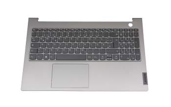 LCM19J26D0-6861 Original Lenovo Tastatur inkl. Topcase DE (deutsch) dunkelgrau/grau