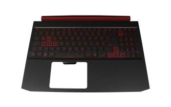 LG5_N90BRL Original Acer Tastatur inkl. Topcase DE (deutsch) schwarz/schwarz/rot mit Backlight