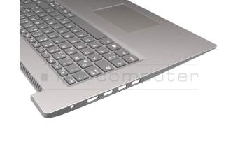 LVM16K26D0-686 Original Lenovo Tastatur inkl. Topcase DE (deutsch) grau/silber (Fingerprint)