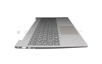 Lenovo IdeaPad S340-15IIL (81WL) Original Tastatur inkl. Topcase DE (deutsch) grau/silber