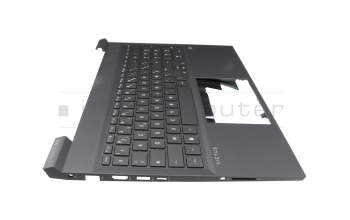 M54738-051 Original HP Tastatur inkl. Topcase FR (französisch) silber/schwarz mit Backlight