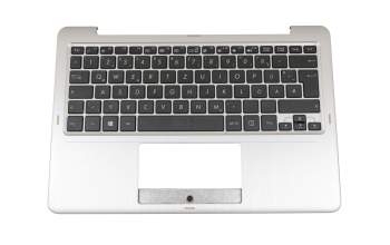 MP-12K16D0-9205W Original Asus Tastatur inkl. Topcase DE (deutsch) schwarz/silber