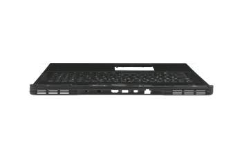 MSHVC7-BWU02 Original Dell Tastatur inkl. Topcase DE (deutsch) schwarz/schwarz mit Backlight