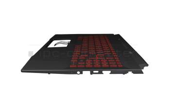 MSI Bravo 15 B5DD (MS-158K) Original Tastatur inkl. Topcase DE (deutsch) schwarz/rot/schwarz mit Backlight