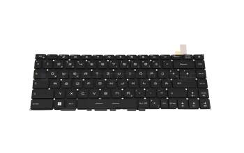 MSI GE67HX Raider 12UGS/12UHS (MS-1545) Original Tastatur DE (deutsch) schwarz mit Backlight