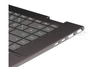 N49496-041 Original HP Tastatur inkl. Topcase DE (deutsch) schwarz/grau mit Backlight