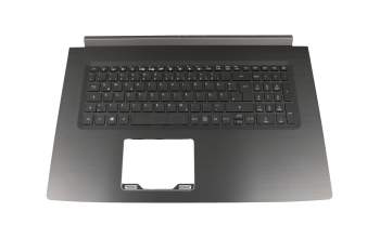 NKI151709A Original Acer Tastatur inkl. Topcase DE (deutsch) schwarz/schwarz mit Backlight