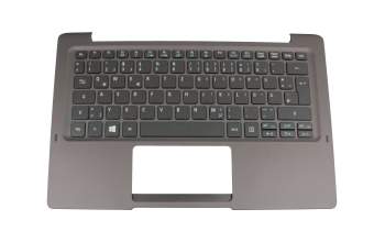 NSK-R7EBW 0G Original Darfon Tastatur inkl. Topcase DE (deutsch) schwarz/schwarz mit Backlight