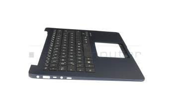 NSK-WBFBW 0G Original Asus Tastatur inkl. Topcase DE (deutsch) schwarz/blau mit Backlight